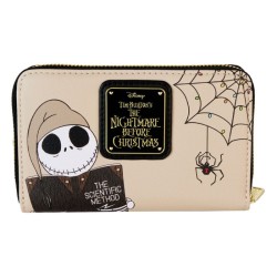 Loungefly - Disney Nightmare Before Christmas - Portafoglio con Zip Scientific Method WDWA3113